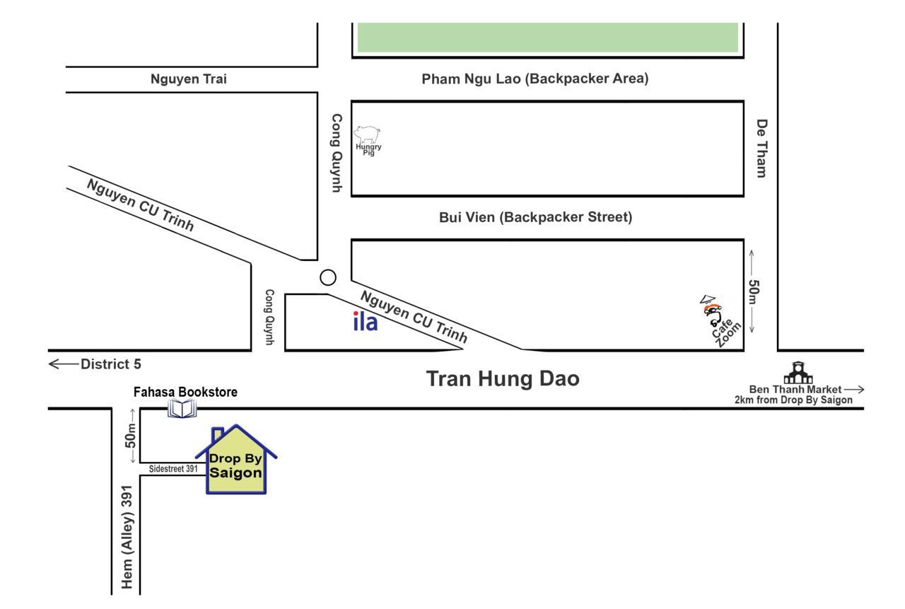 Drop By Saigon Guesthouse Хошимин Екстериор снимка